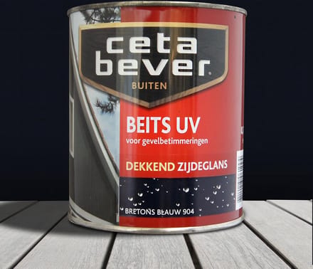 Cetabever Dekkende Buitenbeits - 0,75 liter - Bretons Blauw