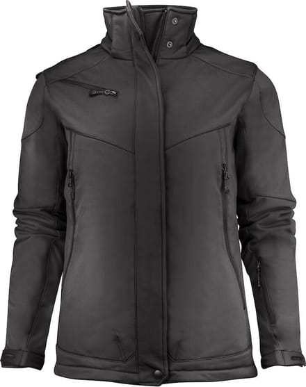 Printer SOFTSHELL JACKET SKELETON LADY 2261041 - Zwart - L