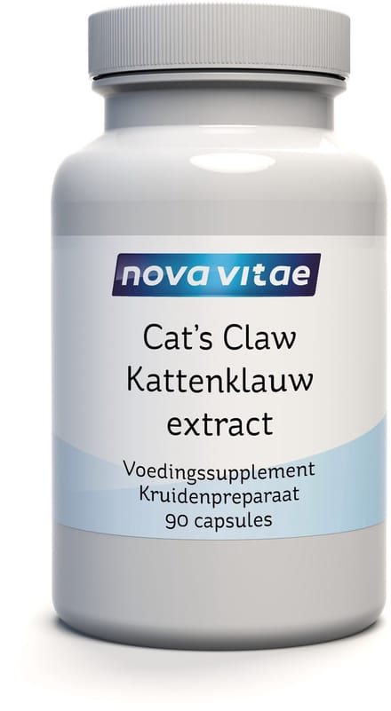 Nova Vitae - Kattenklauw Extract - Uncaria Tomentosa - 500 mg 90 capsules
