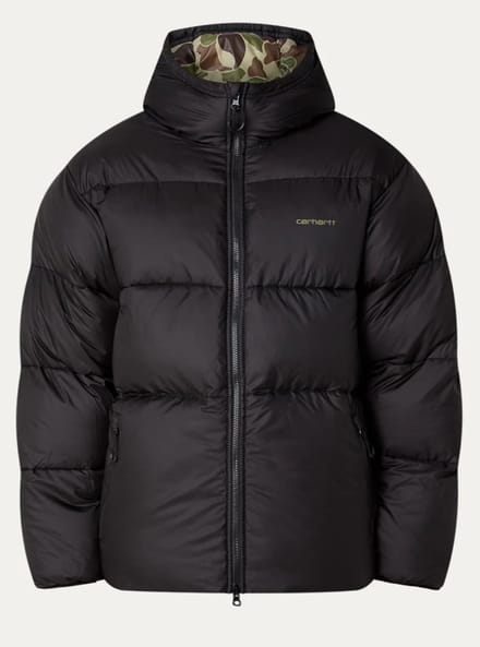 Carhartt WIP Toronto puffer jack met capuchon - Zwart - Maat L