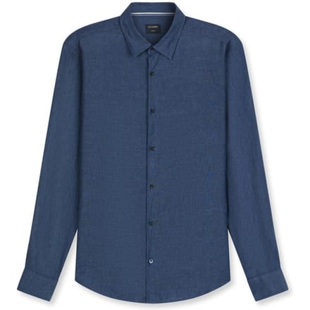 OLYMP Casual Overhemd, Regular Fit, Kent, Koningsblauw