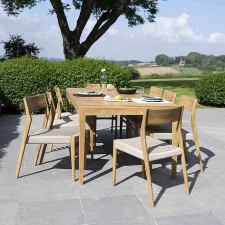 Tuinset met 8 stoelen Wilsa Garden Calvi