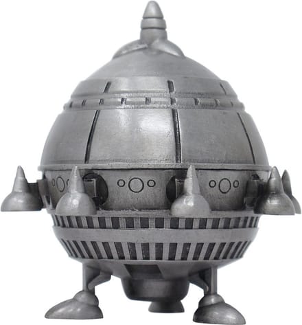FaNaTtik E.T. Replica Scaled Replica 40th Anniversary Spaceship Limited Edition 9 cm Grijs