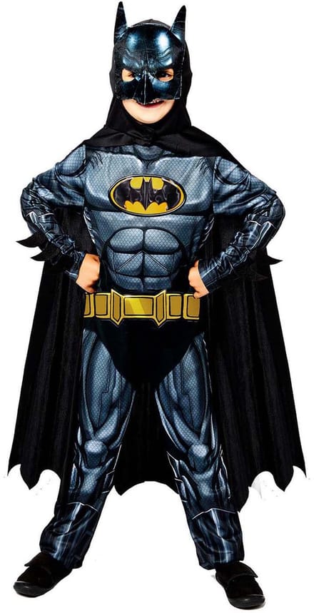 Batman Superheld Kostuum Kind - 8-10 jaar