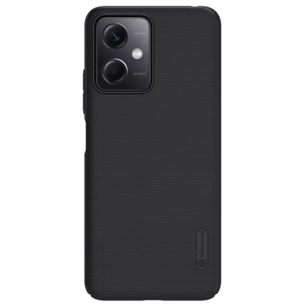 Nillkin Super Frosted Shield Case voor de Xiaomi Redmi Note 12 / Xiaomi Poco X5 5G - Zwart
