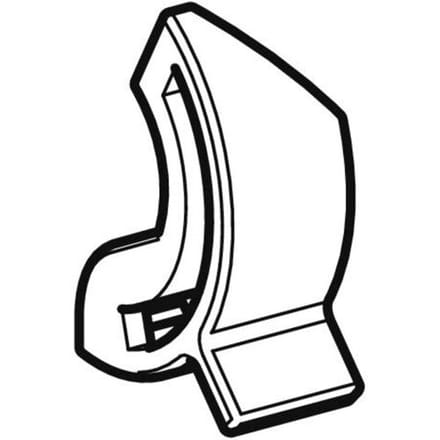 Geberit AquaClean 4000 replacement securing clip for WC lid 242.178.11.1