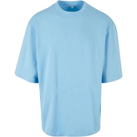 Build Your Brand - Oversized Sleeve T-Shirt - Baltic Blue maat M