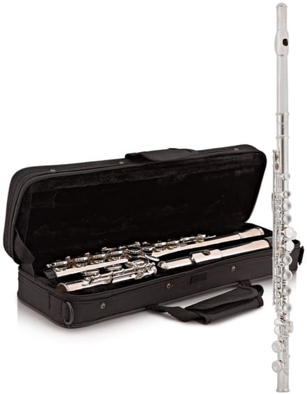 Studiedwarsfluit met Koffer van Gear4music