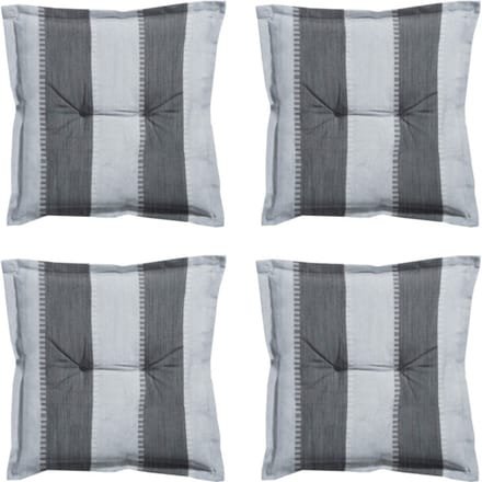 Madison - Zitkussen Banda grey - Ca. 50x50 cm - Set van 4