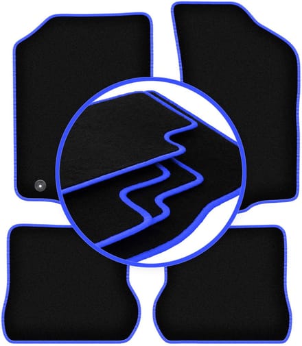 CARLUX-BLUE automatten voor: Volkswagen Scirocco II coupé (1981-1992)