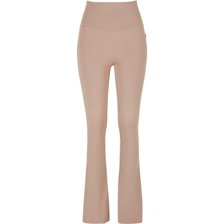 Urban Classics - Organic Stretch Jersey Bootcut Legging - 4XL - Bruin