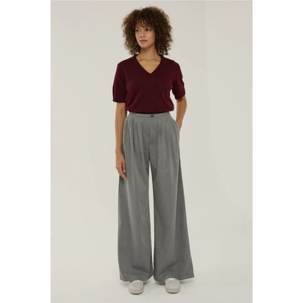 Geplooide Wijde Broek