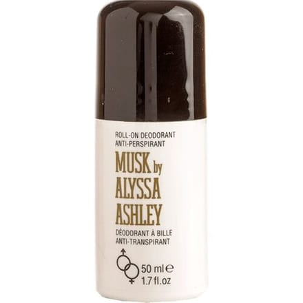 Alyssa Ashley Deodrant Roll-On Vrouw - Anti-Transpiratie & Anti-Irritatie - Musk - 50 ml
