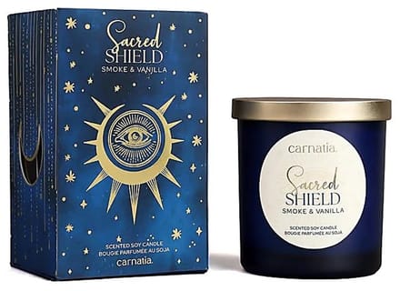 Carnatia Starry Spell sojakaars glas Sacred Shield – Ø8 cm x 9 cm