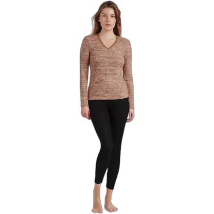 Dames lange mouw warme kant T-shirt Admas
