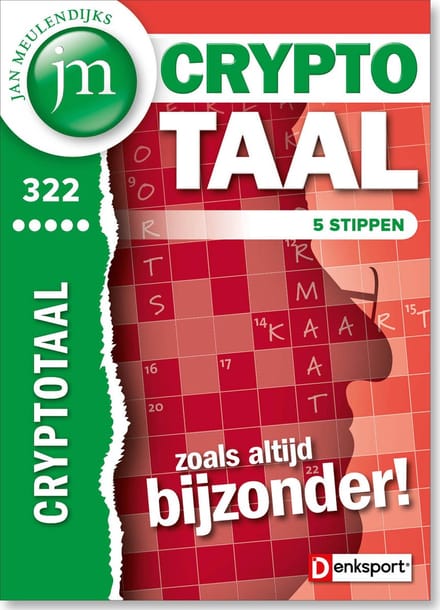 Denksport Puzzelboek Jan Meulendijks - Cryptotaal 5*, editie 322