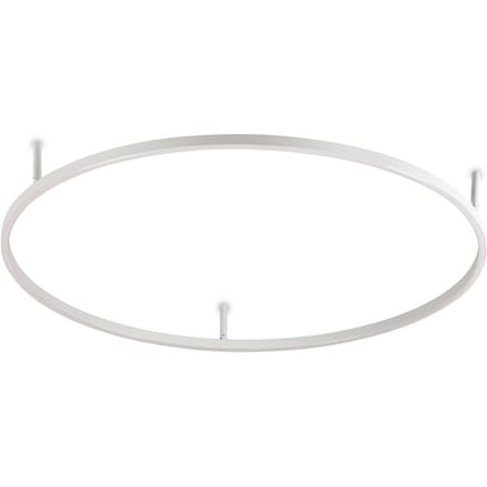 Ideal Lux LED plafondlamp Oracle Slim Ø 90 cm, wit, 3.000 K