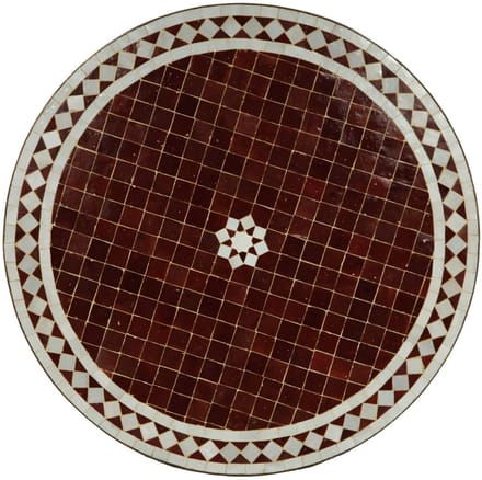 Mozaïek tafel uit Marokko -M60-15