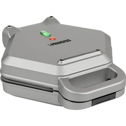 Princess Samosa en Snackmaker - Bladerdeeghapjes - Empanada - Appelflappen - 10 hapjes - 700 Watt - Grijs -123002