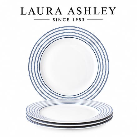 Laura Ashley Blueprint Collectables Borden set van 4 - Ø 20cm - Candy Stripe