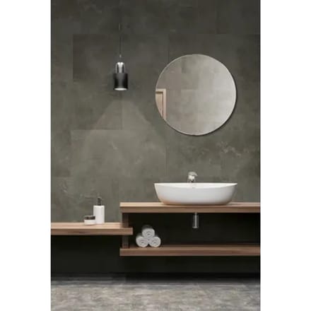 Grosfillex Wandpaneel Gx Wall+ Pvc Grey Marble 30x60cm