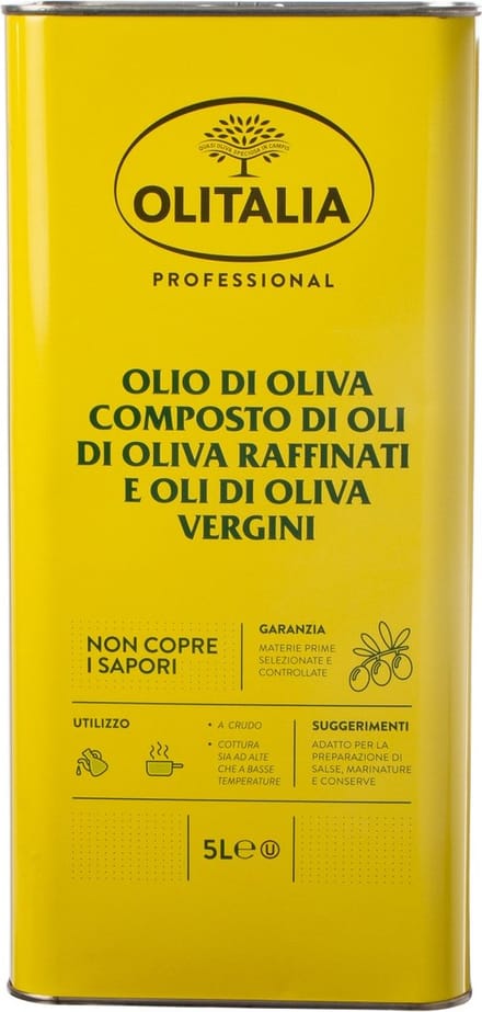 Olitalia - Olijfolie Extra Vierge - Blik 5 ltr