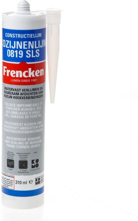 Frencken kozijnenlijm - 0819 SLS - 310 ml koker