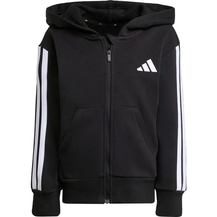 Adidas Essentials Sweatshirt Met Rits Zwart 3-4 Years Kinderen
