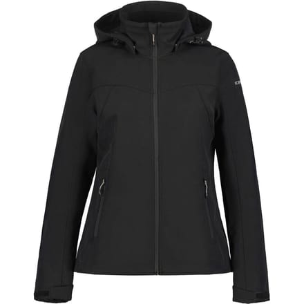 ICEPEAK BRENHAM Vrouwen Outdoorjas ZWART