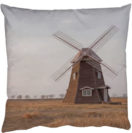 Sierkussens - Kussentjes Woonkamer - 40x40 cm - Windmolens - Landschap - Veld