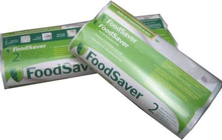 Set van 2 rollen folie voor de vacumeermachine, 20cm x 6.7m - FoodSaver