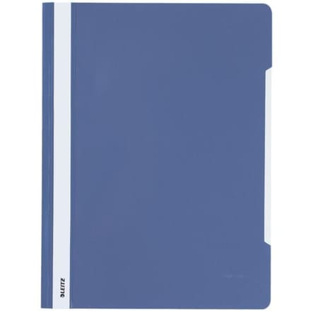 Snelhechter Leitz Standaard A4 gerecycled PP blauw