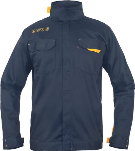 Cerva MULTINORM FUZZ vlamvertragend werkjas 03510048 - Navy - 4XL