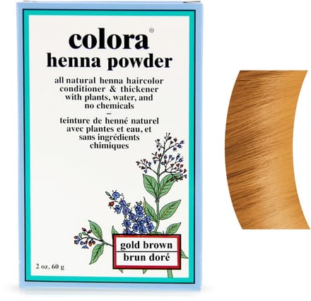 Colora Henna - Kleurpoeder - Gold Brown - 60 gr