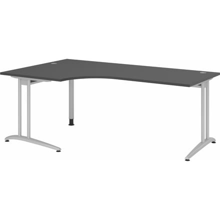 BELA 82 S | Bureau - 200 x 120 Grafiet