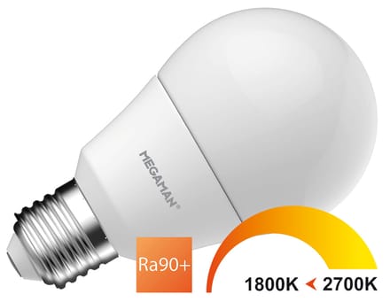 Megaman Dim naar warm LED lamp - MM11070 - E3CSN