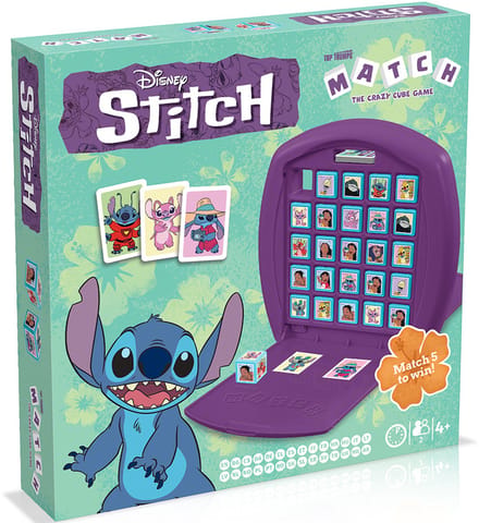Winning Moves Top Trumps Match The Craze Cube Game - Bordspel - Lilo & Stitch New Version