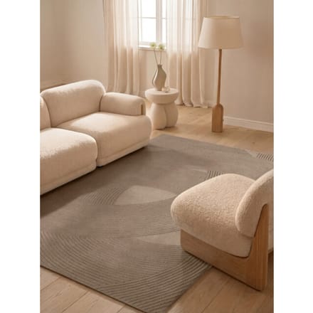 Ted Baker Kensington wollen vloerkleed Victoria Beige - 120 x 170 cm - (S)