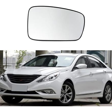 Rechterspiegelglas Verwarmd met steun voor Hyundai Sonata 8th 2011 2012 2013 2014 white