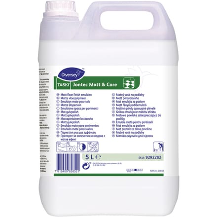 Vloeremulsie Taski Jontec Matt & Care 5 Liter