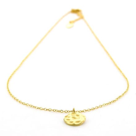 Kalli Ketting Pattern Disc Goud