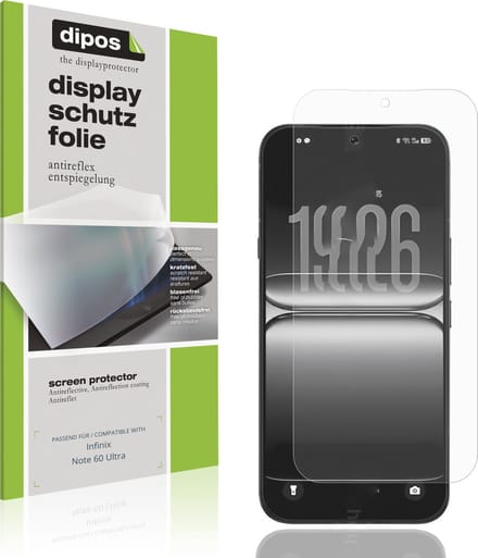 dipos – 4x Matte Beschermfolie geschikt voor Infinix Note 60 Ultra | Krasbestendige & antireflecterende Screenprotector Ultra-Thin