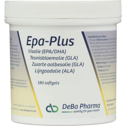 DeBa Pharma Epa-Plus 180 Capsules