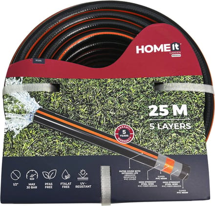 HOME It Garden® 5-laags tuinslang, ½", 25 m