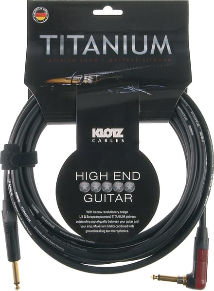 Klotz TIR0600PSP Titanium instrumentkabel 6 m - Instrumentenkabel