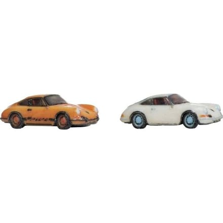 NOCH 44606 Z Auto Porsche 911, set van 2 stuks
