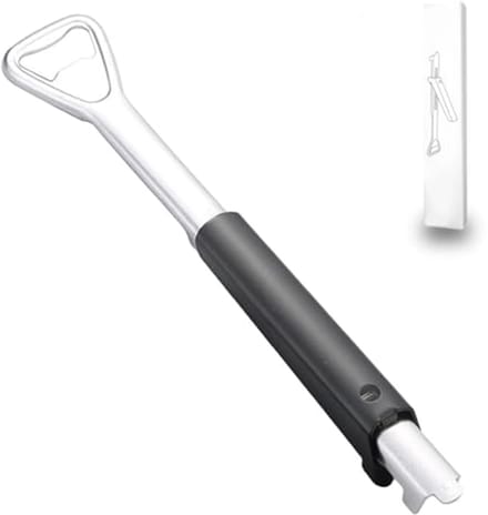 Verstelbare blikopener en flesopener set - 2-in-1 multi-tool voor gemakkelijk openen