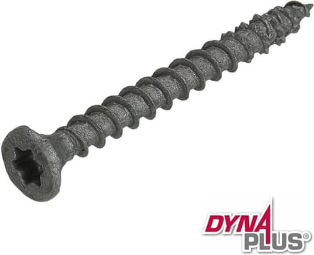 Dynaplus - Unischroeven - Torx 25 platkop - 4,5 x 35mm - AR-Coating - Voldraad (200 stuks)
