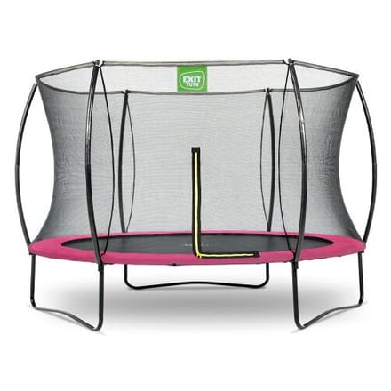 EXIT Silhouette Trampoline ø305cm - Op Poten - Rond - Trampoline Buiten - Voor Kinderen - Roze