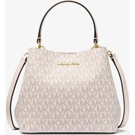 Handtas Dames Michael Kors PRATT-VANILLA Grijs 18 x 18 x 10 cm